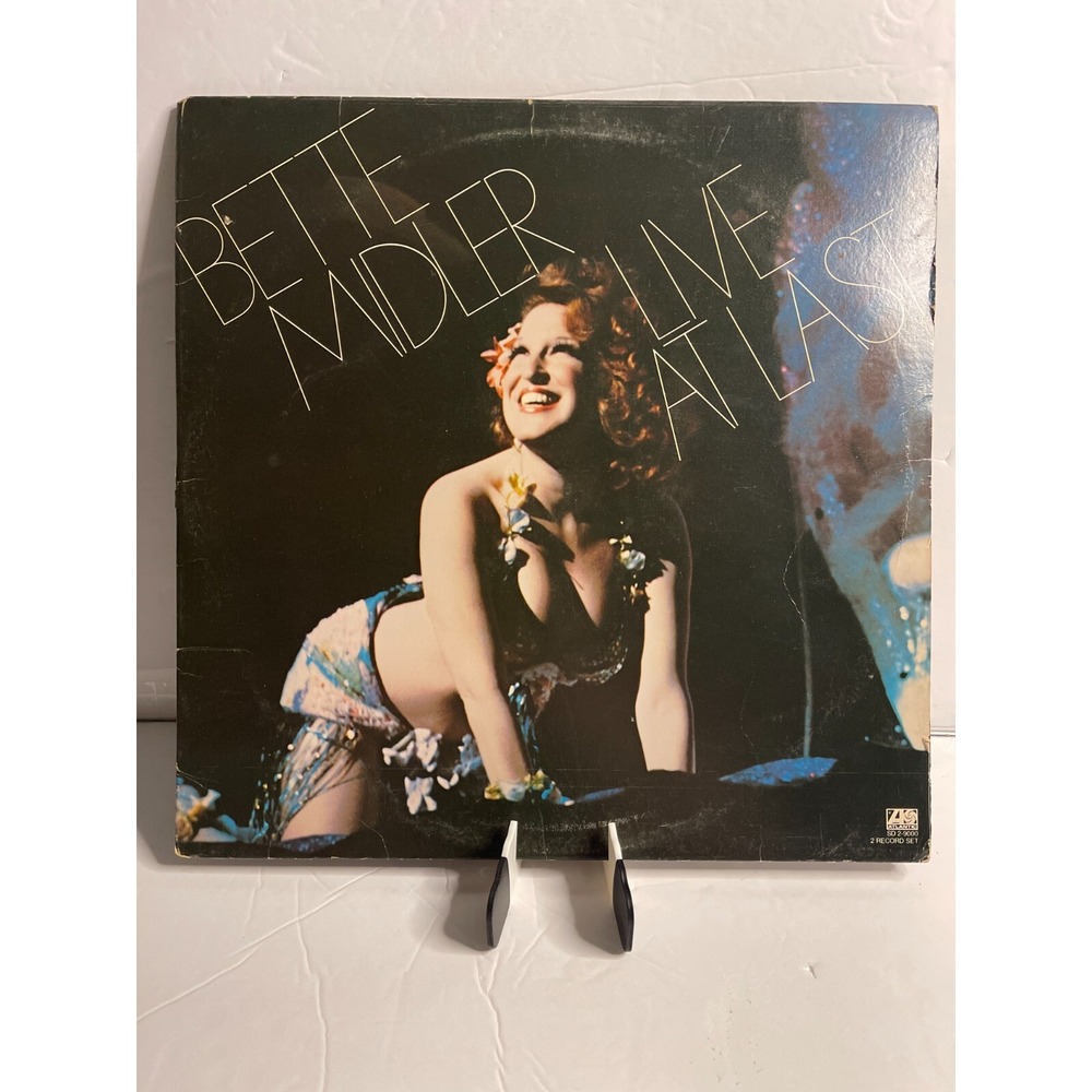 Bette Midler Live At Last 1977 Double Vinyl LP Atlantic SD 2-9000 Pop Comedy